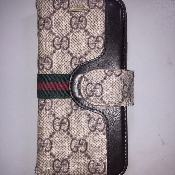 Gucci iPhone 10 wallet case - Picture 2 of 3
